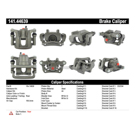 2012 Toyota Venza Brake Caliper 10