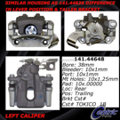 2012 Toyota Prius Brake Caliper 33