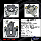 2011 Lexus CT200h Brake Caliper 33