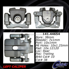 2012 Lexus ES350 Brake Caliper 4