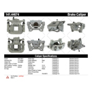 2015 Lexus IS250 Brake Caliper 9