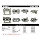 2012 Lexus IS250 Brake Caliper 9
