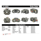 2000 Mazda Protege Brake Caliper 10