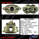 2007 Mazda 5 Brake Caliper 9