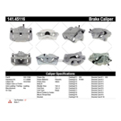 2014 Mazda 3 Brake Caliper 9