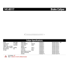 2014 Mazda 3 Brake Caliper 1