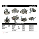 2003 Mazda Protege Brake Caliper 45