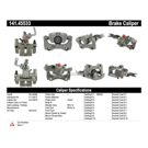 1994 Mazda Protege Brake Caliper 37
