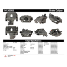 2012 Volvo C30 Brake Caliper 37