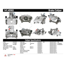 2009 Mazda 5 Brake Caliper 45