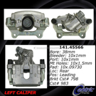 Centric Parts 141.45566 Brake Caliper 33