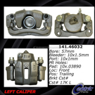 1989 Chrysler Conquest Brake Caliper 4