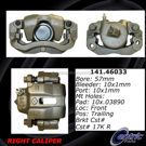 1989 Chrysler Conquest Brake Caliper 4