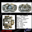 1989 Chrysler Conquest Brake Caliper 4