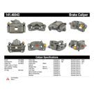 2000 Mitsubishi Eclipse Brake Caliper 10