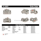 1992 Mitsubishi Eclipse Brake Caliper 10