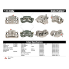1992 Mitsubishi Eclipse Brake Caliper 10