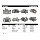 1992 Eagle Summit Brake Caliper 10