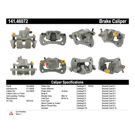 1993 Eagle Summit Brake Caliper 10