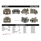 2000 Mitsubishi Montero Brake Caliper 11