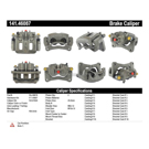2007 Mitsubishi Endeavor Brake Caliper 10