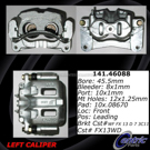 2004 Mitsubishi Endeavor Brake Caliper 9
