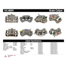 2005 Mitsubishi Outlander Brake Caliper 12