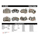 2006 Mitsubishi Outlander Brake Caliper 12