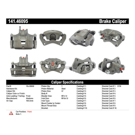 2017 Mitsubishi Lancer Brake Caliper 10