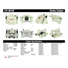 2012 Mitsubishi i-MiEV Brake Caliper 9