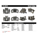 2014 Mitsubishi Mirage Brake Caliper 1