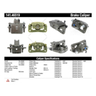 2000 Mitsubishi Montero Brake Caliper 11