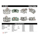 1993 Mitsubishi Diamante Brake Caliper 11
