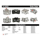 1994 Mitsubishi Diamante Brake Caliper 12