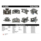 2007 Mitsubishi Endeavor Brake Caliper 12