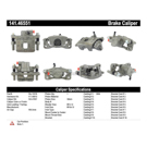 2004 Mitsubishi Lancer Brake Caliper 10