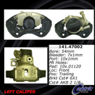 1972 Subaru GL Brake Caliper 33