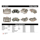 1994 Subaru SVX Brake Caliper 12