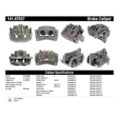 2005 Saab 9-2X Brake Caliper 11