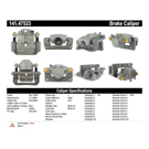 2012 Subaru Tribeca Brake Caliper 10