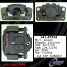 2012 Subaru Tribeca Brake Caliper 9