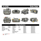 2009 Subaru Forester Brake Caliper 10