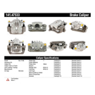 2012 Subaru Outback Brake Caliper 12