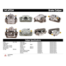 2012 Subaru Outback Brake Caliper 11