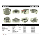 2017 Subaru Forester Brake Caliper 10