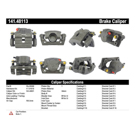 2000 Chevrolet Tracker Brake Caliper 10