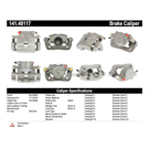 1996 Geo Tracker Brake Caliper 12