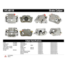 1996 Geo Tracker Brake Caliper 10