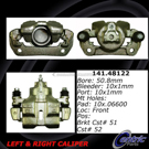 1994 Suzuki Samurai Brake Caliper 9