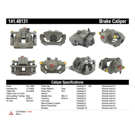 2012 Suzuki Grand Vitara Brake Caliper 10